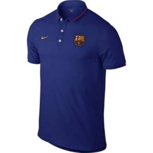 barcelona polo jersey blue